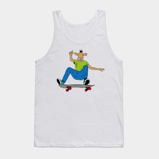 Cow Skater Punk Tank Top